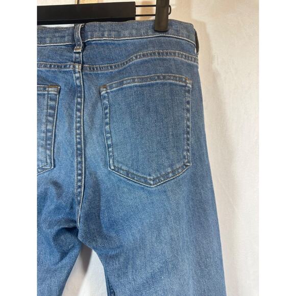 Everlane jean women's size 28 regular mid rise Medium Wash Denim Straight B11 - Picture 4 of 7